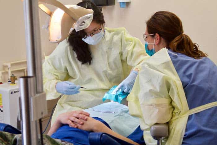 Dental volunteers